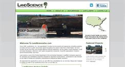 Desktop Screenshot of landscienceinc.com